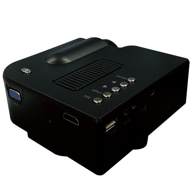 プロジェクター 小型 LED 20〜80インチ ZB-G255 DVD HDMI USB AV