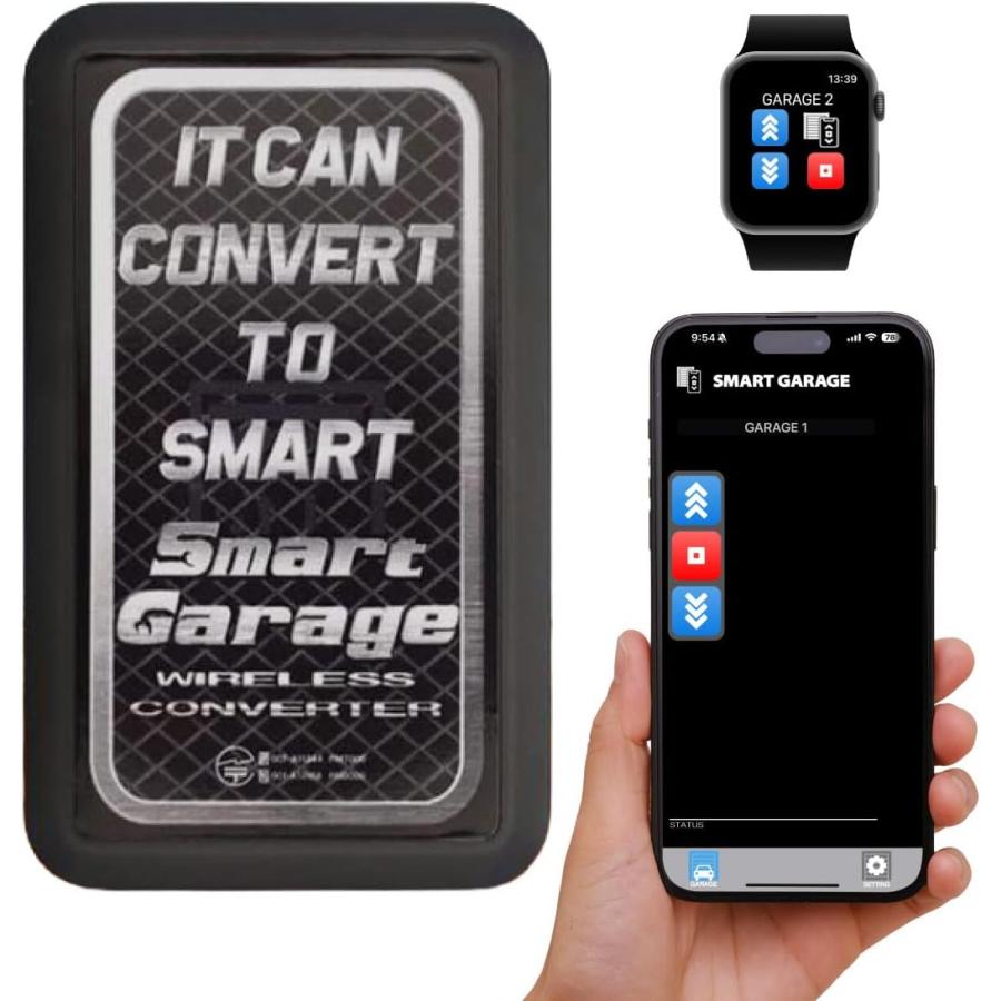 スマートガレージワイヤレスコンバーター（サンワRAX-330,RAX-110用） ワイヤレスコンバーター/三和シャッターRAX-110/RAX-330リモコン対応