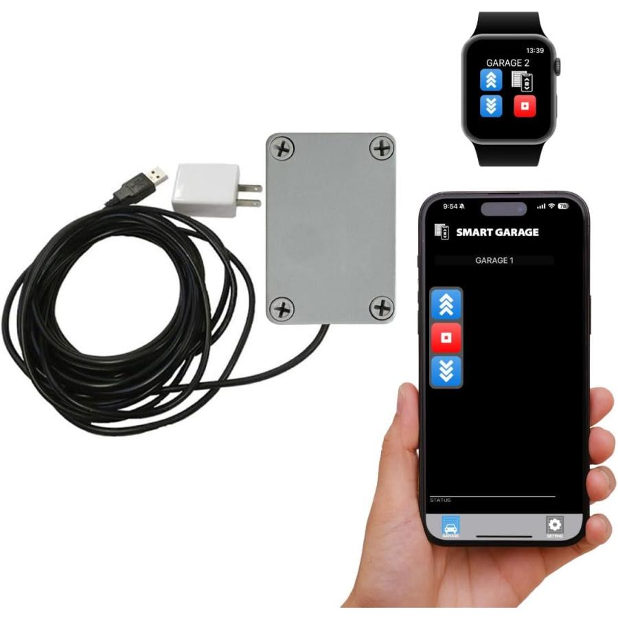 スマートガレージワイヤレスコンバーター（サンワRAX-330,RAX-110用） ワイヤレスコンバーター/三和シャッターRAX-110/RAX-330リモコン対応