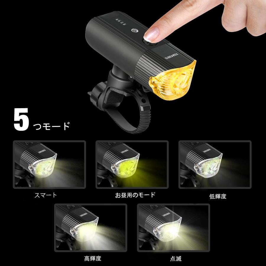 shenkey 自転車ライト モバイルバッテリー