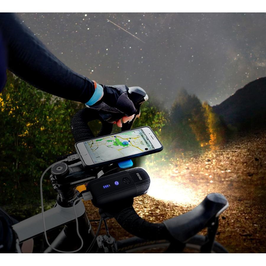 shenkey 自転車ライト モバイルバッテリー