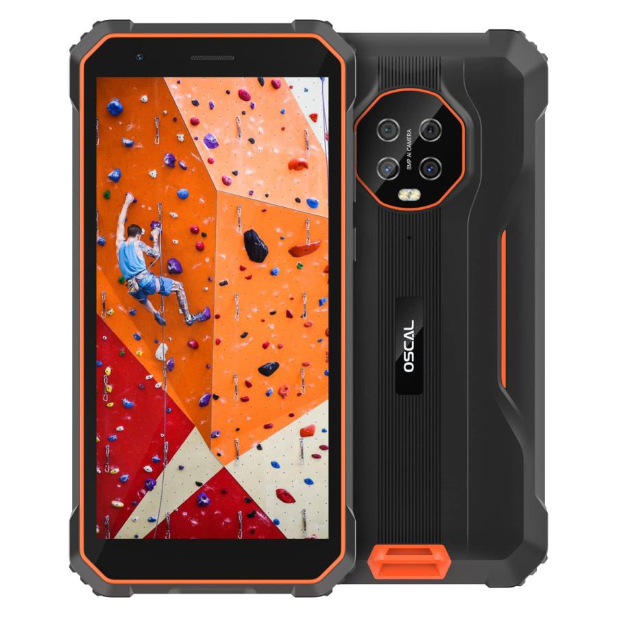 Oscal S60 Simフリー スマホ 本体 防水防塵耐衝撃 Android 11 タフネススマホ 5 7インチ 3gb Ram 16gb Rom 4gデュアルsim スマートフォ ン本体 Www Inmera Com Ec