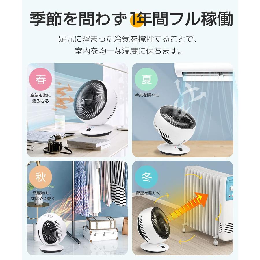 サーキュレーター 自動首振 Usb充電式 1台2役 卓上扇風機 3段風量階調節 パワフル送風 ミニ 小型 上下左右調整可 6畳 5枚羽根 梅雨 部屋干し 洗濯物干し Usb Fan 05 Smart Home 通販 Yahoo ショッピング