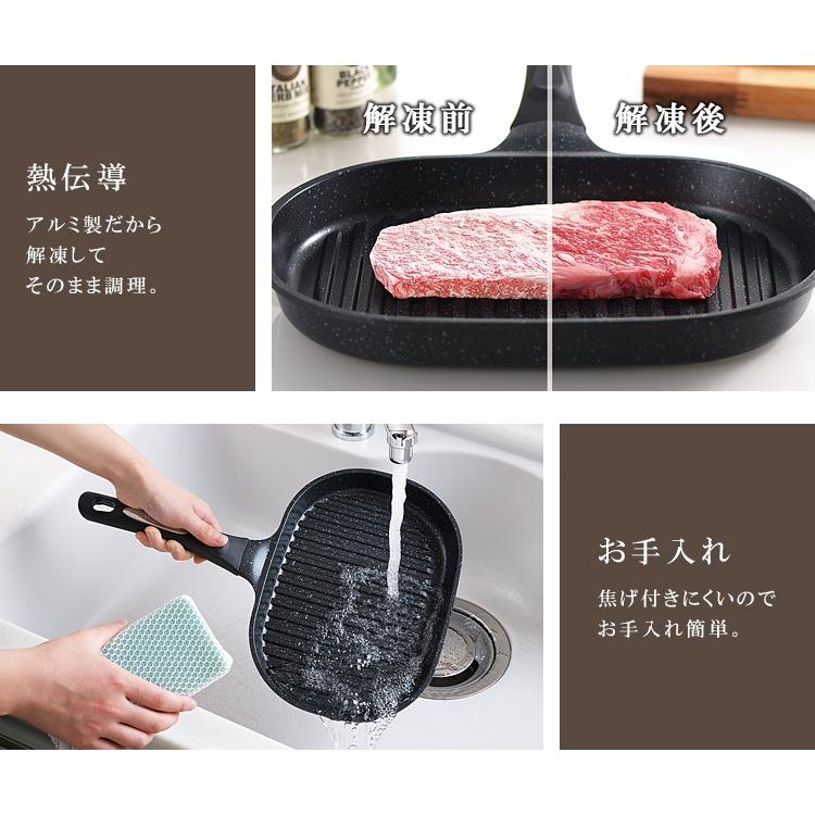 NEWベルフィーナ グリルパン ガラス蓋付き （ANT） : SmartKitchen