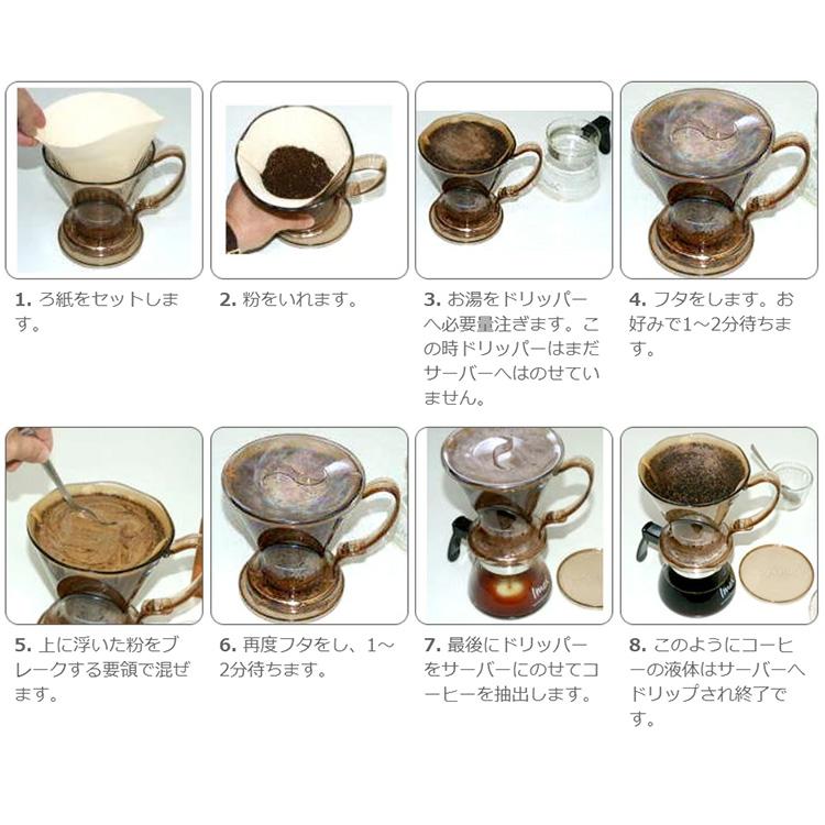 クレバーコーヒードリッパー Lサイズ 1〜3杯分 （C-70888 浸水方式