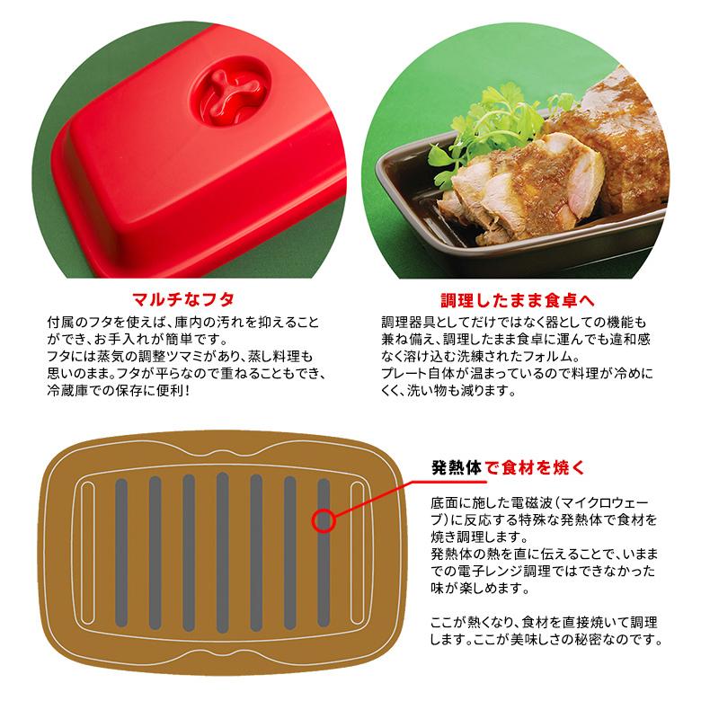 K+dep（ケデップ） マイクロウェーブヒート プラス （電子レンジ専用