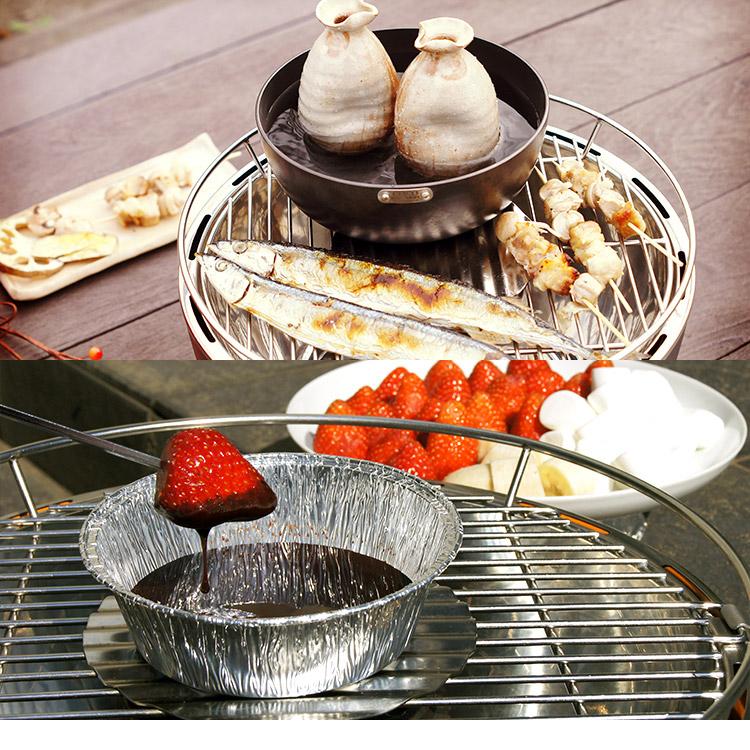 LOTUS GRILL レギュラーサイズ　赤　別売り鉄板付き LOTUS GRILL レギュラーサイズ 赤 別売り鉄板付き LOTUS GRILL