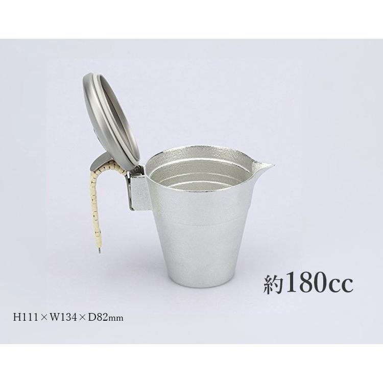 能作 蓋付ちろり S 錫製 600191 のうさく 特典付 : SmartKitchen 