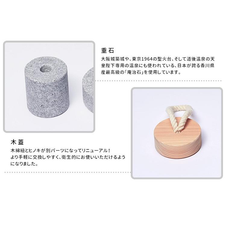 Picklestone115 漬物瓶 ピクルストーン115 漬物石 おしゃれ ガラス製  