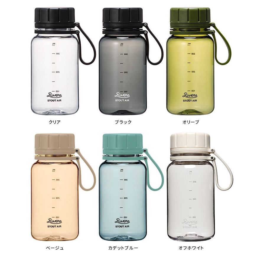 RIVERS スタウトエア400 400ml （軽量ボトル クリア 目盛り付き