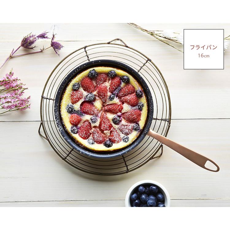 VitaCraft Dear フライパン16cm（フタ付） ビタクラフト ディア  お取り寄せ確認 特典付の画像