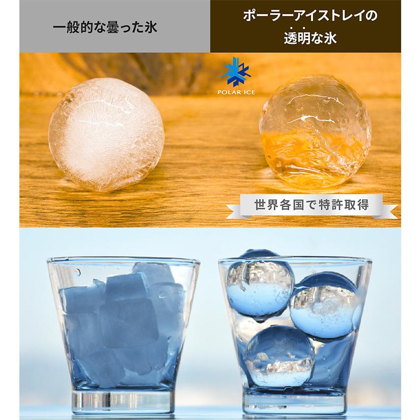 ポーラーアイストレイ2 丸氷＆角氷製氷皿セット POLAR ICE TRAY 2 爆買