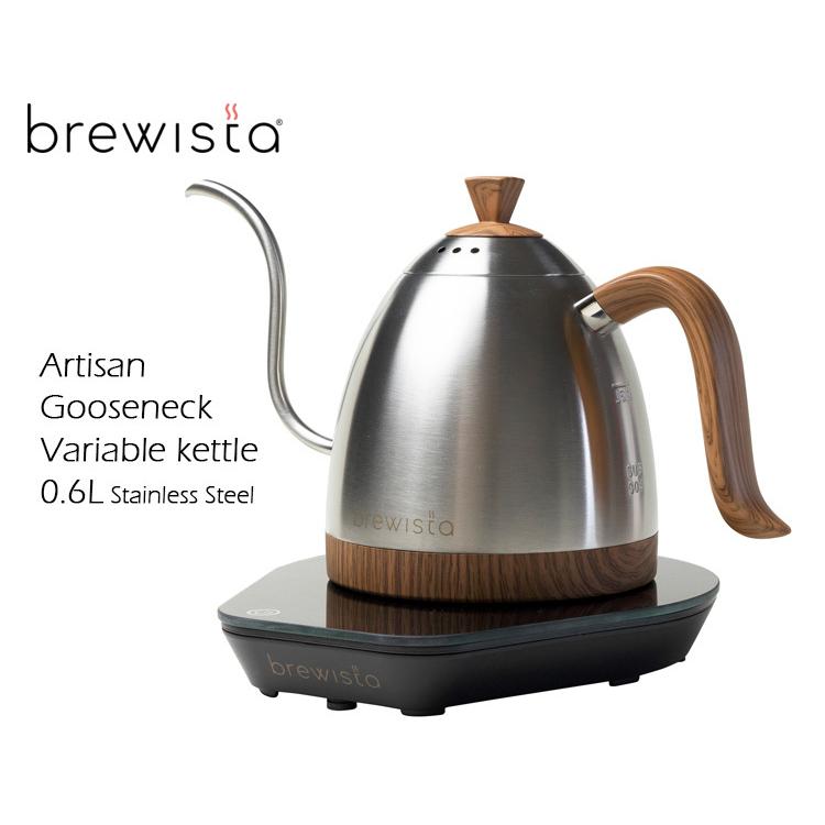 珈琲豆おまけ付 Brewista アルティザン グースネック バリアブルケトル