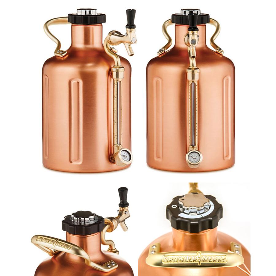 GrowlerWerks uKeg ビアサーバー 銅 128oz(3785ml) グロウラー GrowlerWerks uKeg ビアサーバー 銅 128oz(3785ml) グロウラー