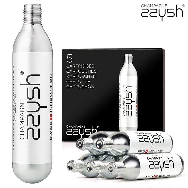 zzysh シャンパン プリザーバー 専用ガスカートリッジ 5本セット