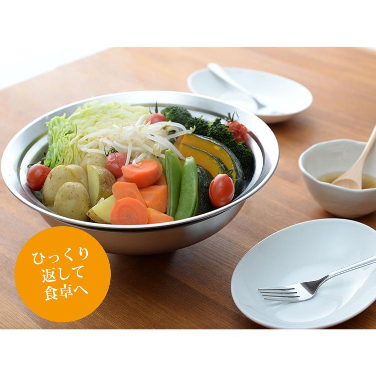 のせるだけで簡単蒸し器 24〜26cm対応 A-77393 スチームデリクッカー