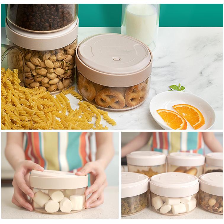 簡単手動 真空 保存容器 ノアボックス 750ml NoaBox : SmartKitchen