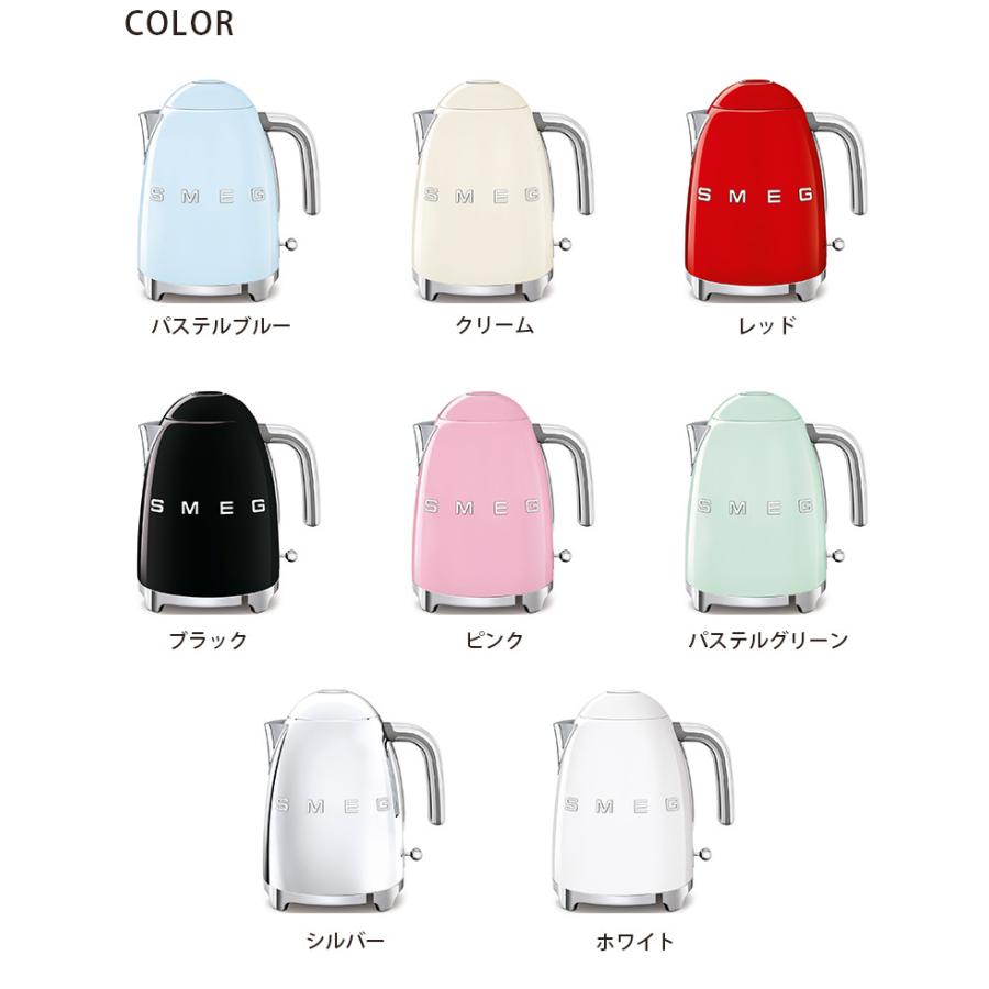 可愛いクリスマスツリーやギフトが 正規販売店 Smeg ケトル レトロシリーズ 保証付 1 7l スメッグ Kettle お取寄せ P10倍 Zk Wantannas Go Id