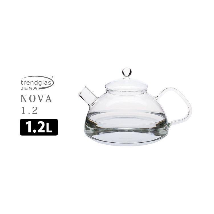 Trendglas Jena ノヴァ 耐熱ガラス ケトル 箱入り NOVA 1.2 3519 トレンドグラス イエナの画像
