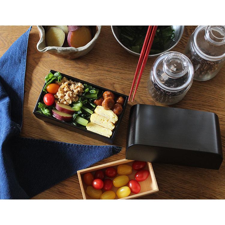 予約）NOKO カブセル 弁当箱 黒漆塗 大 600ml 職人 手作業 日本製 国産