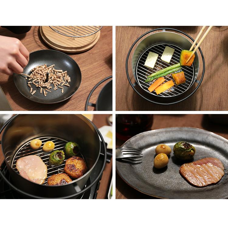 higure 燻製器 スモーカー クルミ・サクラ お試し燻製チップ付き higure 燻製器 スモーカー クルミ・サクラ お試し燻製チップ付き