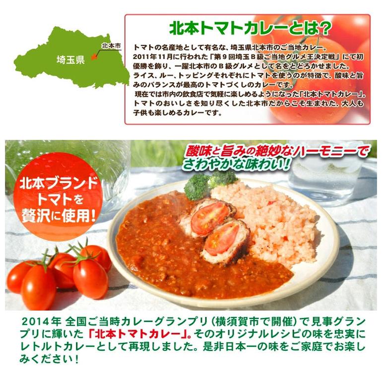 北本トマトカレー 4個セット （200g×4） レトルトカレー 食品A(DM) 海外×｜smart-kitchen｜05