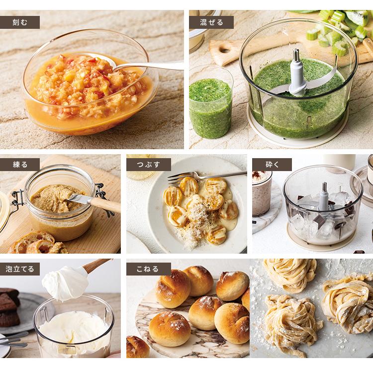 recolte（レコルト） フードプロセッサー コンボ （3種類の