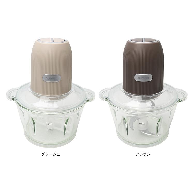 sumuu フードプロセッサー ザ・ムルル ガラス容器 sumuu フードプロセッサー ザ・ムルル ガラス容器