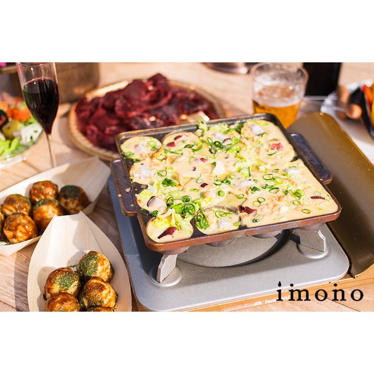 imono 銅合金鋳物製たこやき器 takotto ガス火 直火 イモノ imono 銅合金鋳物製たこやき器 takotto ガス火 直火 イモノ