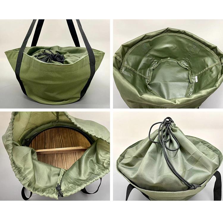 キャンプ用 軽量 囲炉裏鍋用 収納袋（単品） 専用袋 鉄鍋 いろり鍋