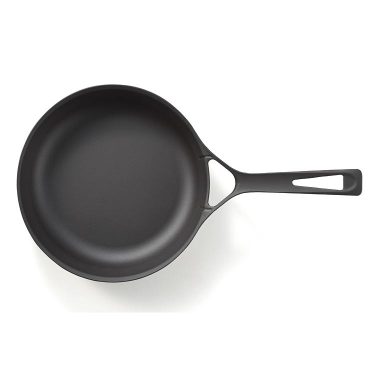 UNILLOY（ユニロイ） フライパン 内径26cm ガラス蓋セット 鋳鉄パン 直