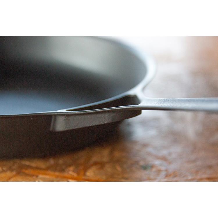 UNILLOY（ユニロイ） フライパン 内径28cm ガラス蓋セット 鋳鉄パン 直