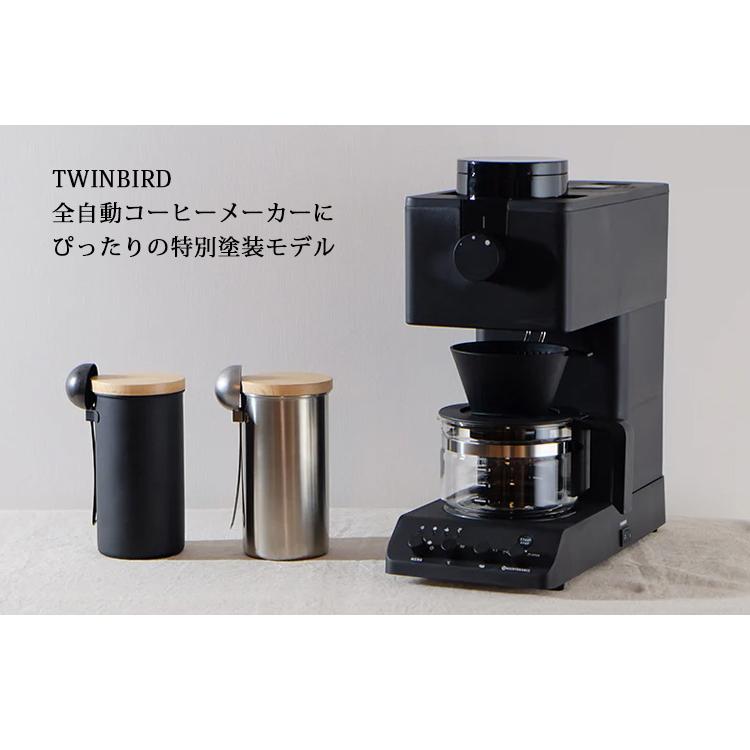 ツインバード TWINBIRD コーヒーキャニスター・メジャースプーン ツインバード TWINBIRD コーヒーキャニスター・メジャースプーン