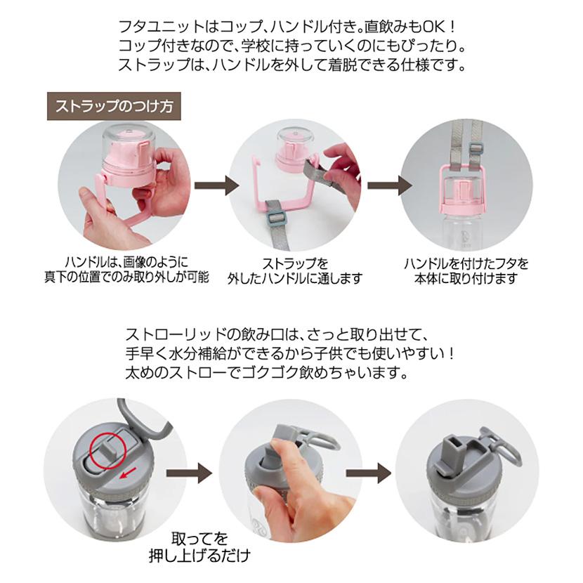 TAKEYA FLASK タケヤフラスク GoCup（ゴーカップ） 520ml クリアボトル