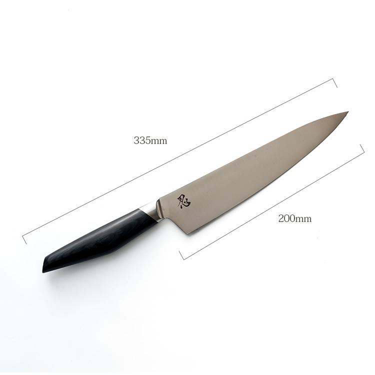 COCOCORO 忍 牛刀 刃渡り200mm SC200C ステンレス スミカマ 万能 COCOCORO 忍 牛刀 刃渡り200mm SC200C ステンレス スミカマ 万能