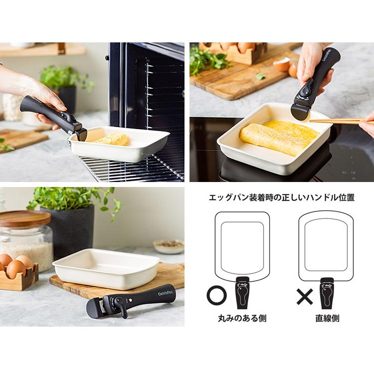 GREEN PAN（グリーンパン） クリックシェフ5点セット フライパン20cm