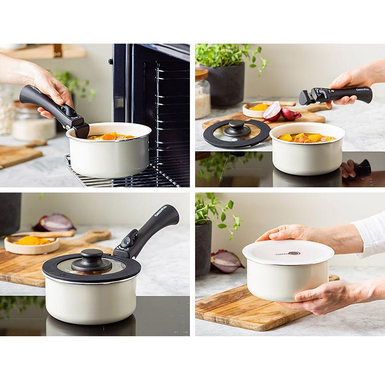 GREEN PAN GREENPAN クリックシェフ8点セット フライパン20cm・26cm