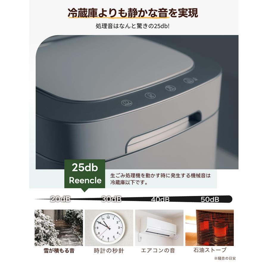 Reencle Prime 家庭用 生ごみ処理機 ハイブリッド式 (バイオ式 Reencle Prime 家庭用 生ごみ処理機 ハイブリッド式 (バイオ式