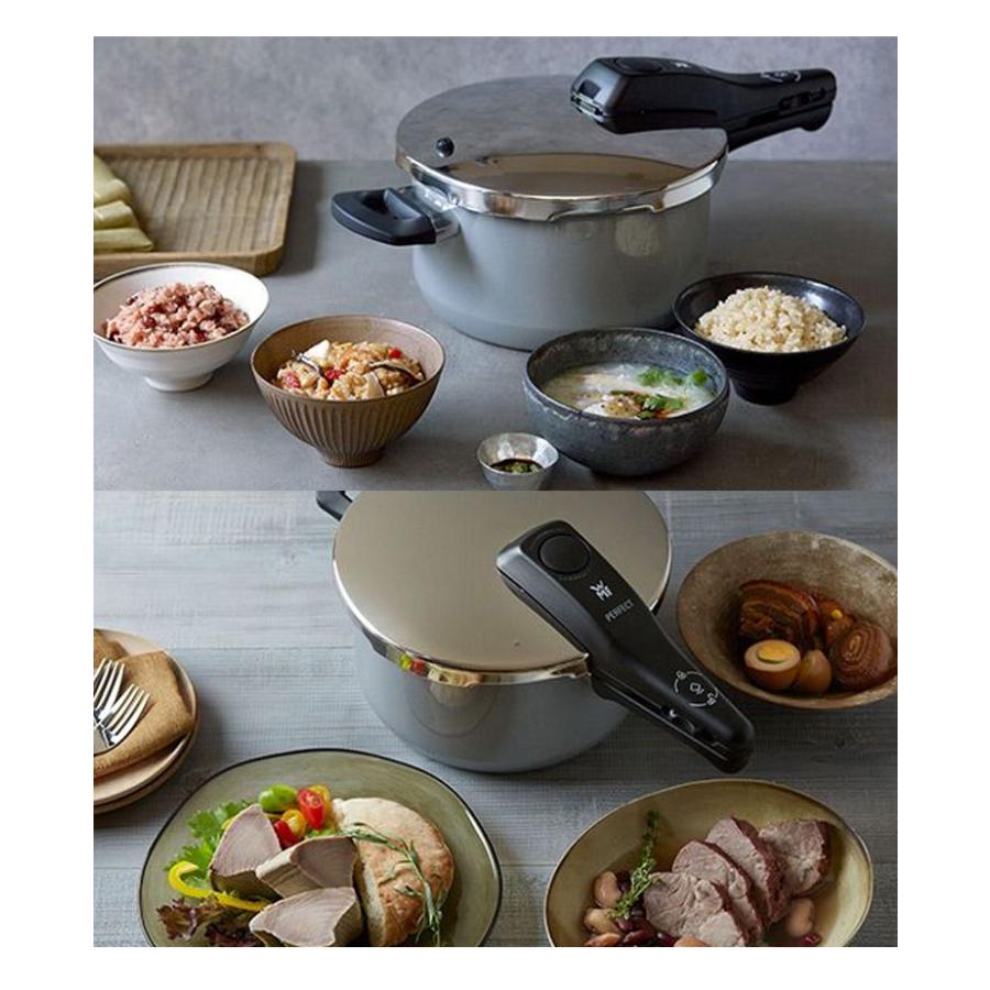 WMF フュージョンテック 圧力鍋4.5L プラチナム PL （正規販売店 10年