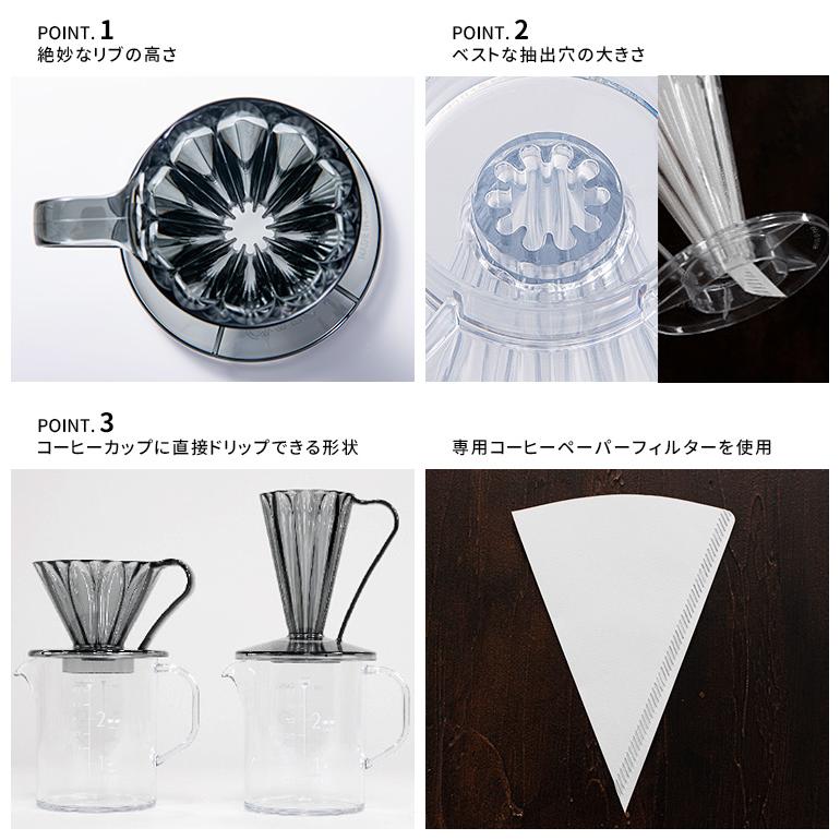 CAFEC（カフェック） フラワードリッパーDEEP27 1杯用 コーヒー