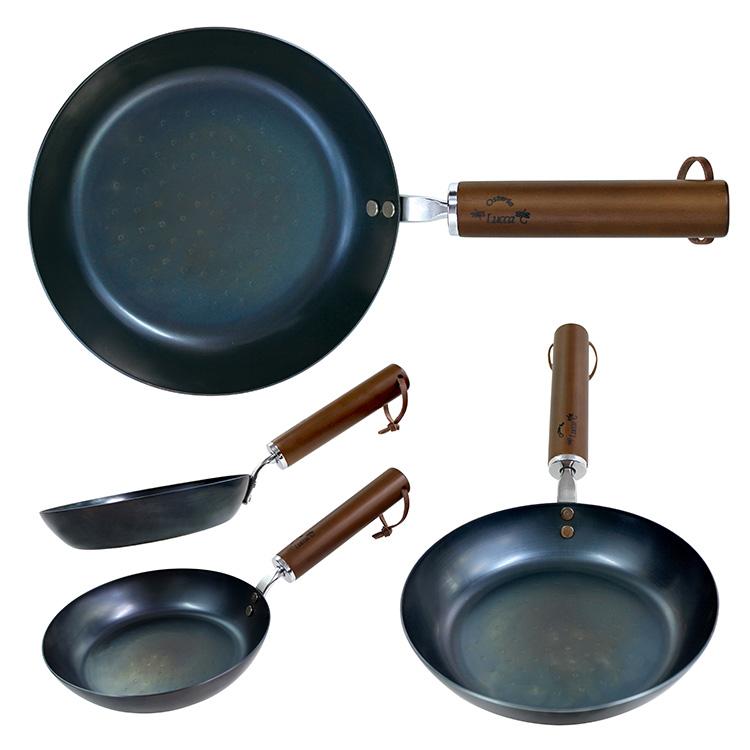 桝谷周一郎監修 職人手作り鉄フライパン 20cm ガス・IH対応 鉄製 鉄