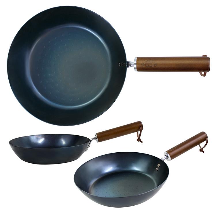 桝谷周一郎監修 職人手作り鉄フライパン 26cm ガス・IH対応 鉄製 鉄