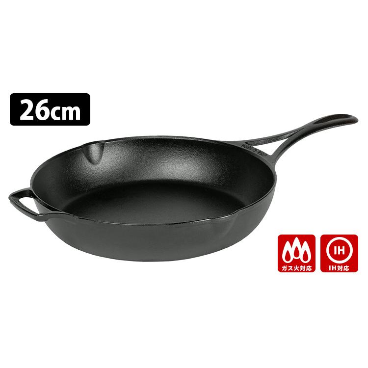 Lodge 鋳鉄スキレット　ユニ鉄　鉄板 LODGE（ロッジ） ブラックロック スキレット 26cm 直火・IH対応