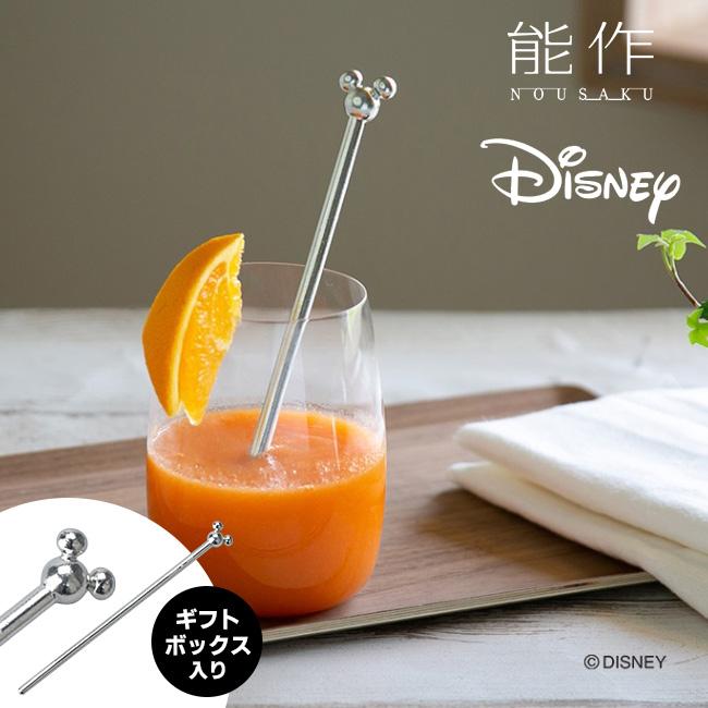 能作 マドラー - ミッキーマウス ディズニーシリーズ 600540 （錫製 錫