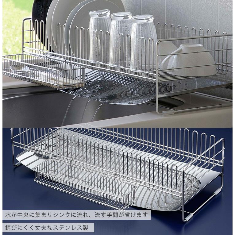 TSUBAME 水切りバスケット ロングワイド （40432 シンクに渡せる 箸