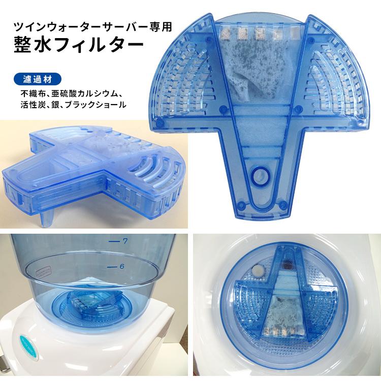 TWINS ツインウォーターサーバー 整水フィルター付きセット NWS TWINS ツインウォーターサーバー 整水フィルター付きセット NWS