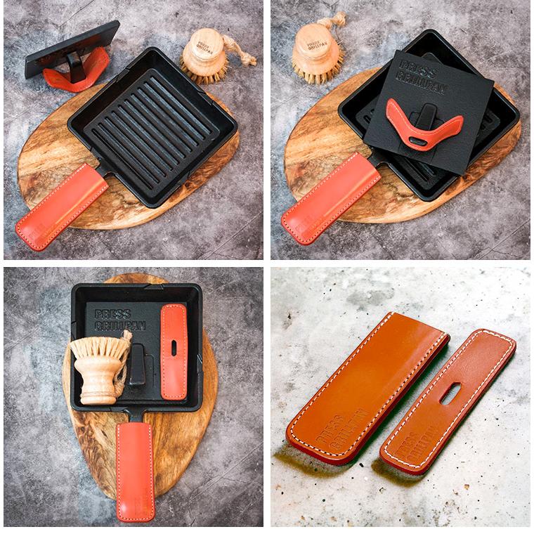 universal cue 栗林 達プロ 愛用モデル　フルセット プレスグリルパン フルセット（グリルパン＋プレス＋ブラシ＋ハンドル