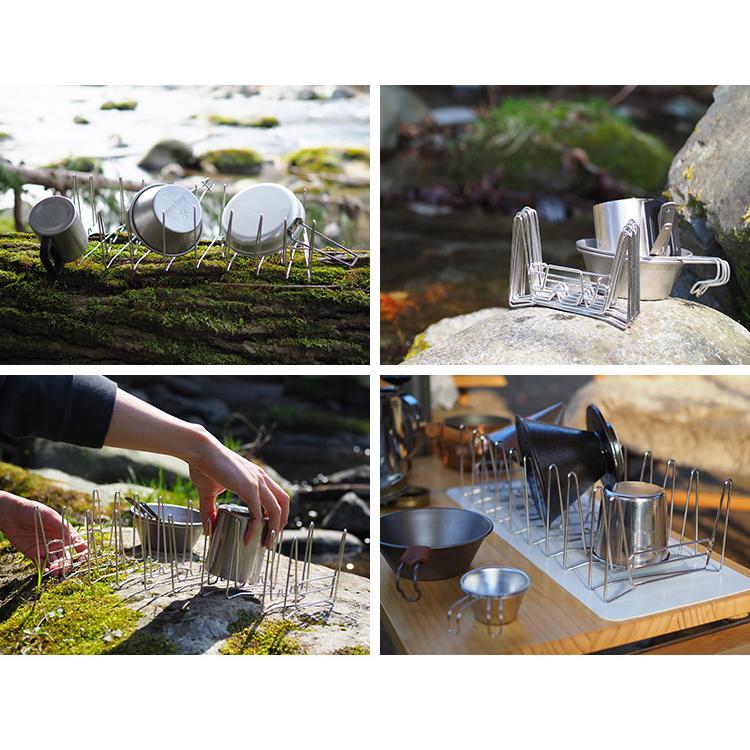 lop looop 3cmに縮む水切りラック 単品 ※撥水シートなし （2025