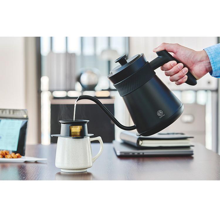 cores（コレス） フリータイムケトル C380 （0.8L 温度調節機能付き