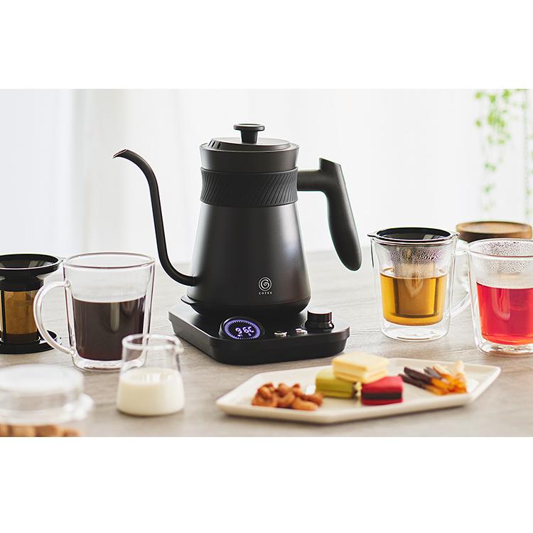 cores（コレス） フリータイムケトル C380 （0.8L 温度調節機能付き